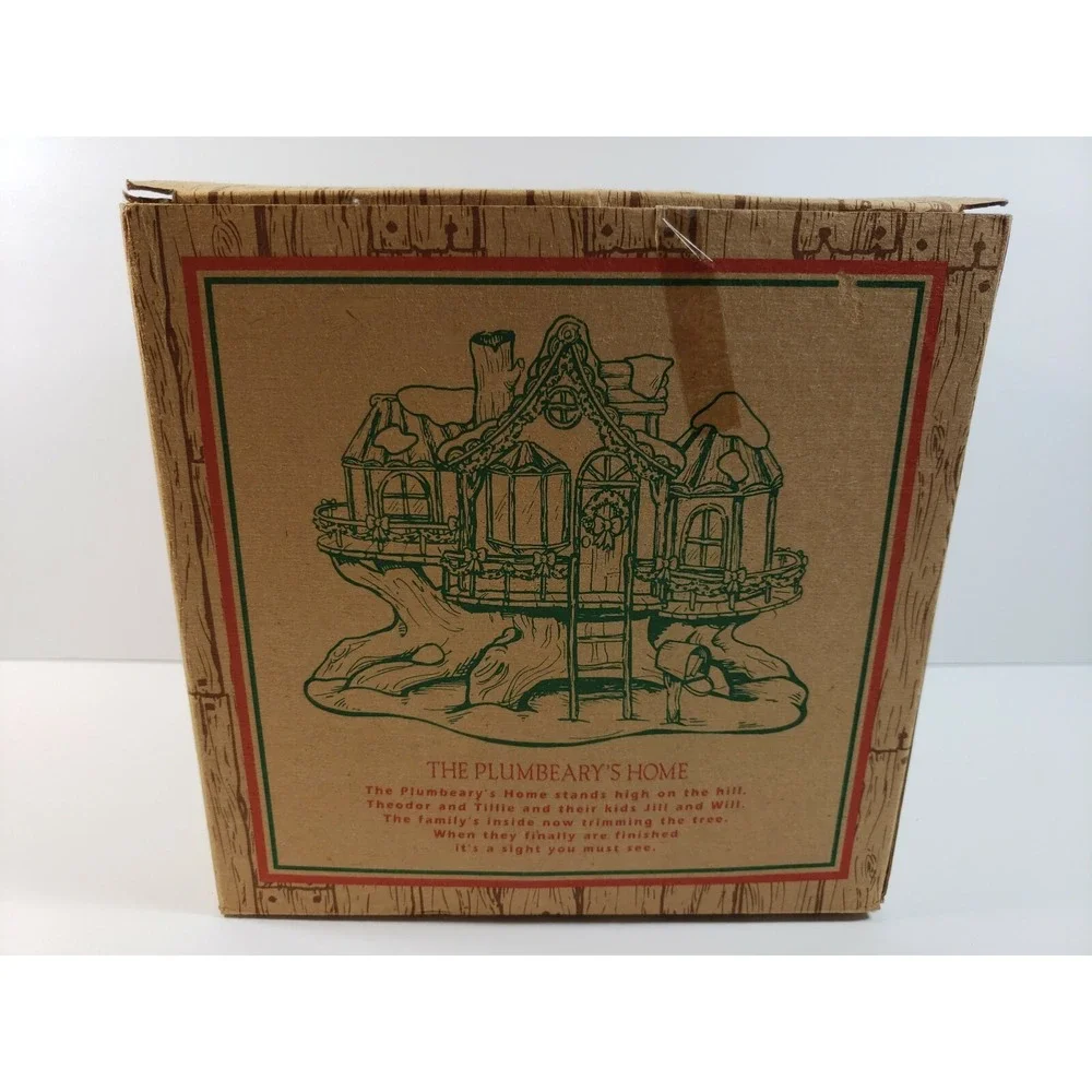Hollybeary USA The Plumbeary Home 1995 Lite Village‎ Piece